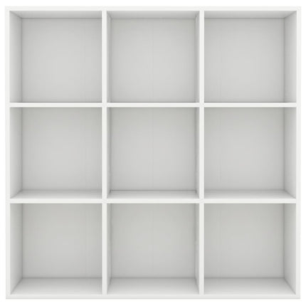 bogreol 98x29x97,5 cm konstrueret træ hvid