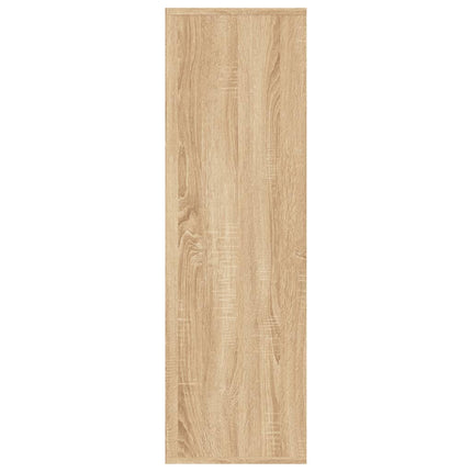 bogreol 98x29x97,5 cm konstrueret træ sonoma-eg