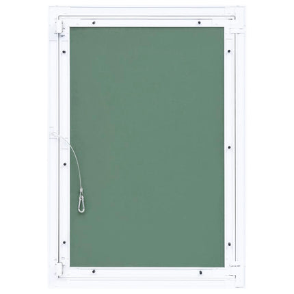 adgangspanel med aluminiumsramme og gipsplade 400x600 mm