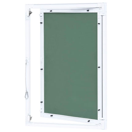 adgangspanel med aluminiumsramme og gipsplade 400x600 mm