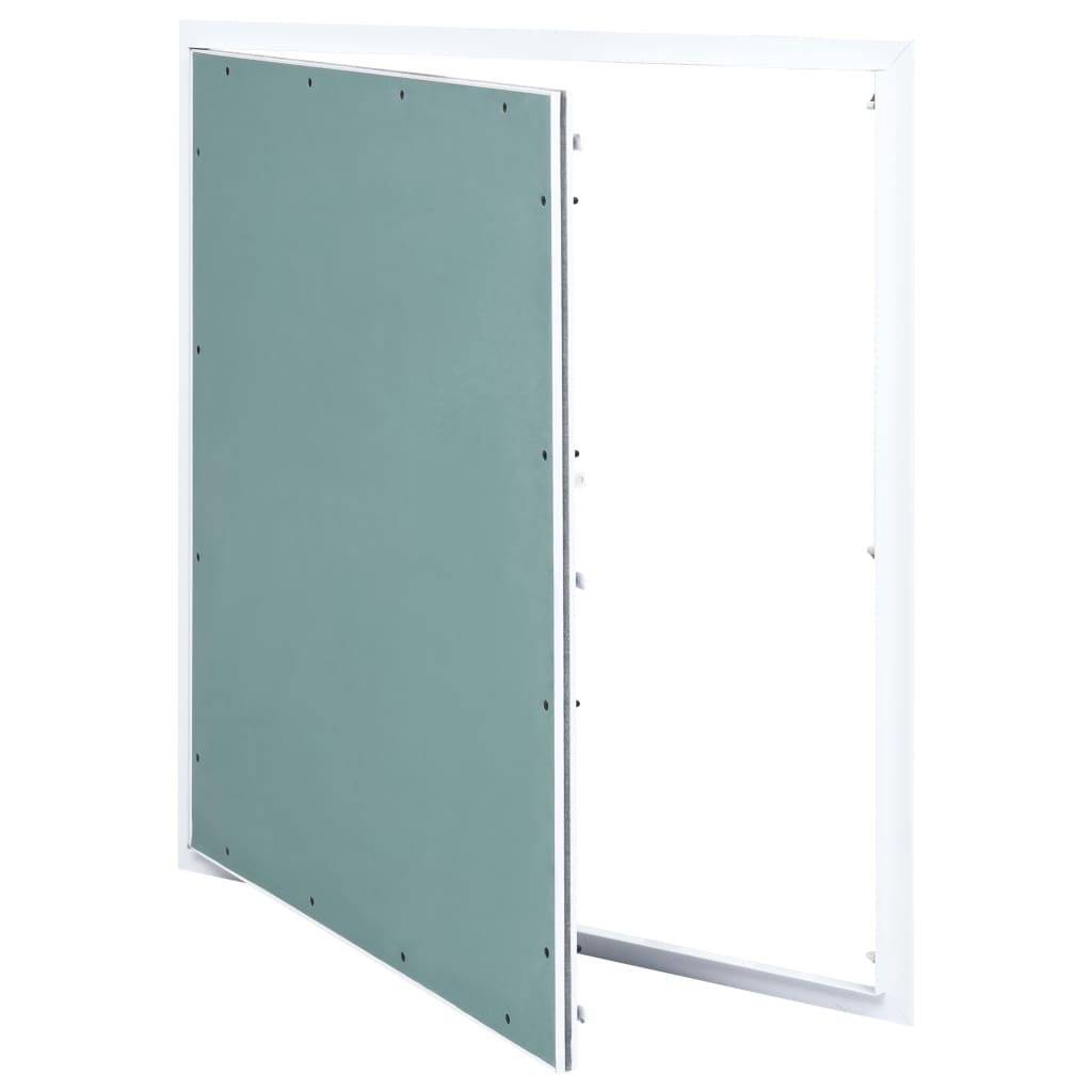 adgangspanel med aluminiumsramme og gipsplade 600x600 mm