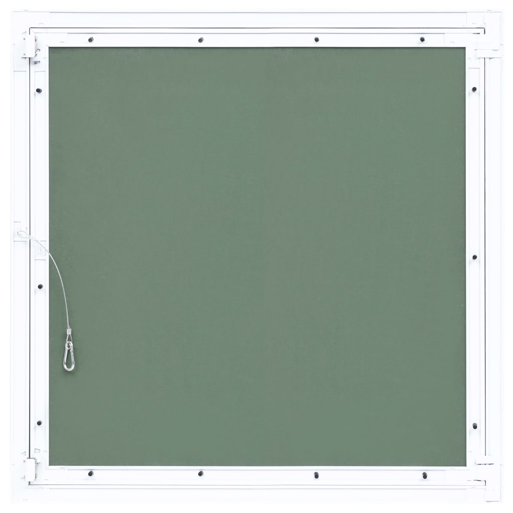 adgangspanel med aluminiumsramme og gipsplade 600x600 mm
