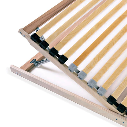lamelbunde til seng 2 stk. 28 lameller 7 zoner 70 x 200 cm