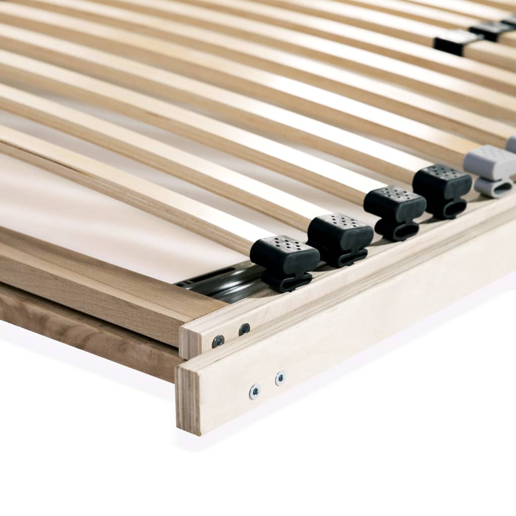 lamelbunde til seng 2 stk. 28 lameller 7 zoner 70 x 200 cm