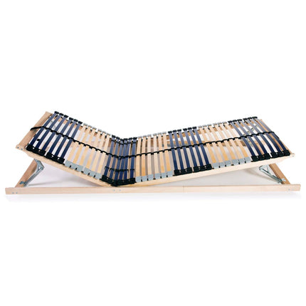 lamelbunde til seng 2 stk. 42 lameller 7 zoner 70 x 200 cm