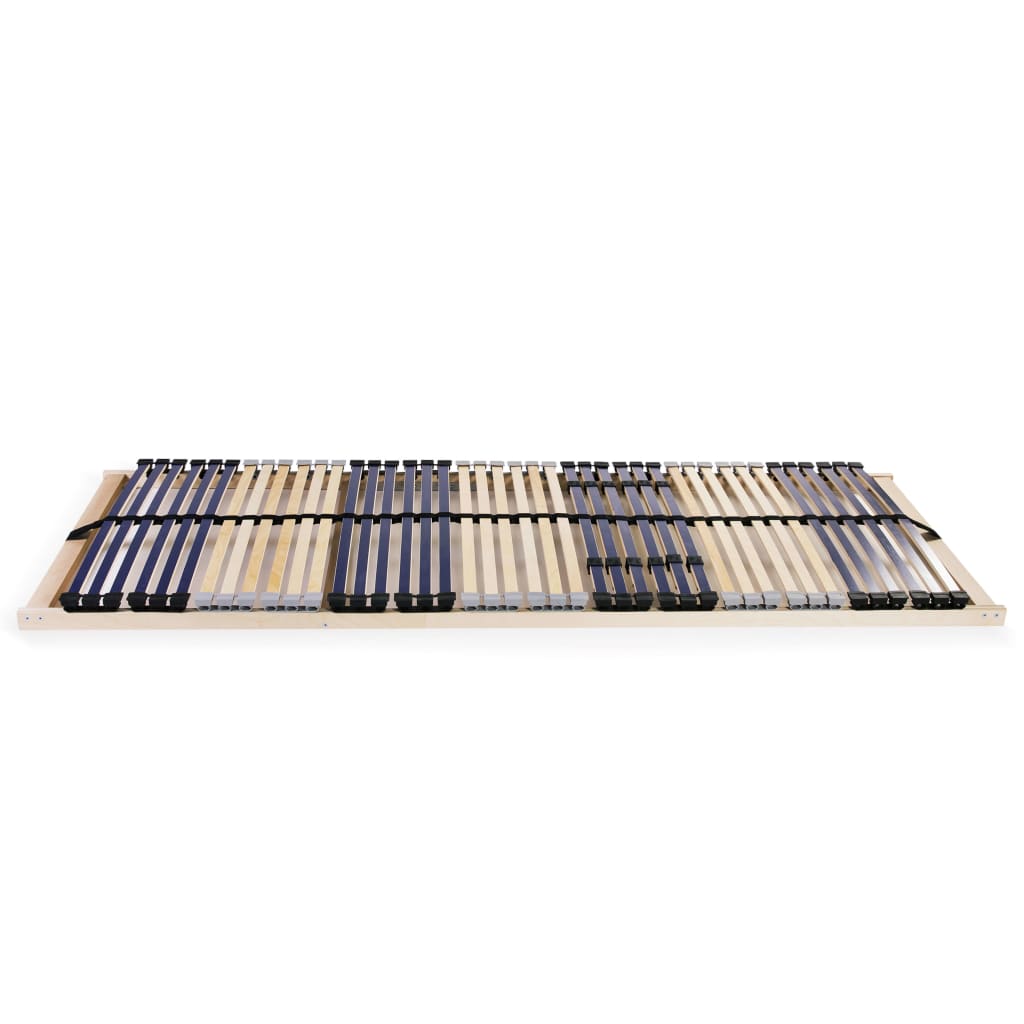 lamelbunde til seng 2 stk. 42 lameller 7 zoner 70 x 200 cm