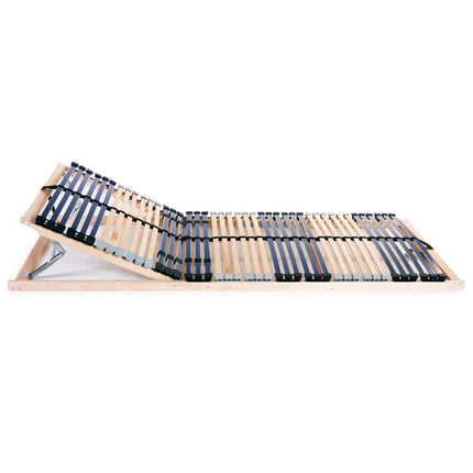 lamelbunde til seng 2 stk. 42 lameller 7 zoner 70 x 200 cm