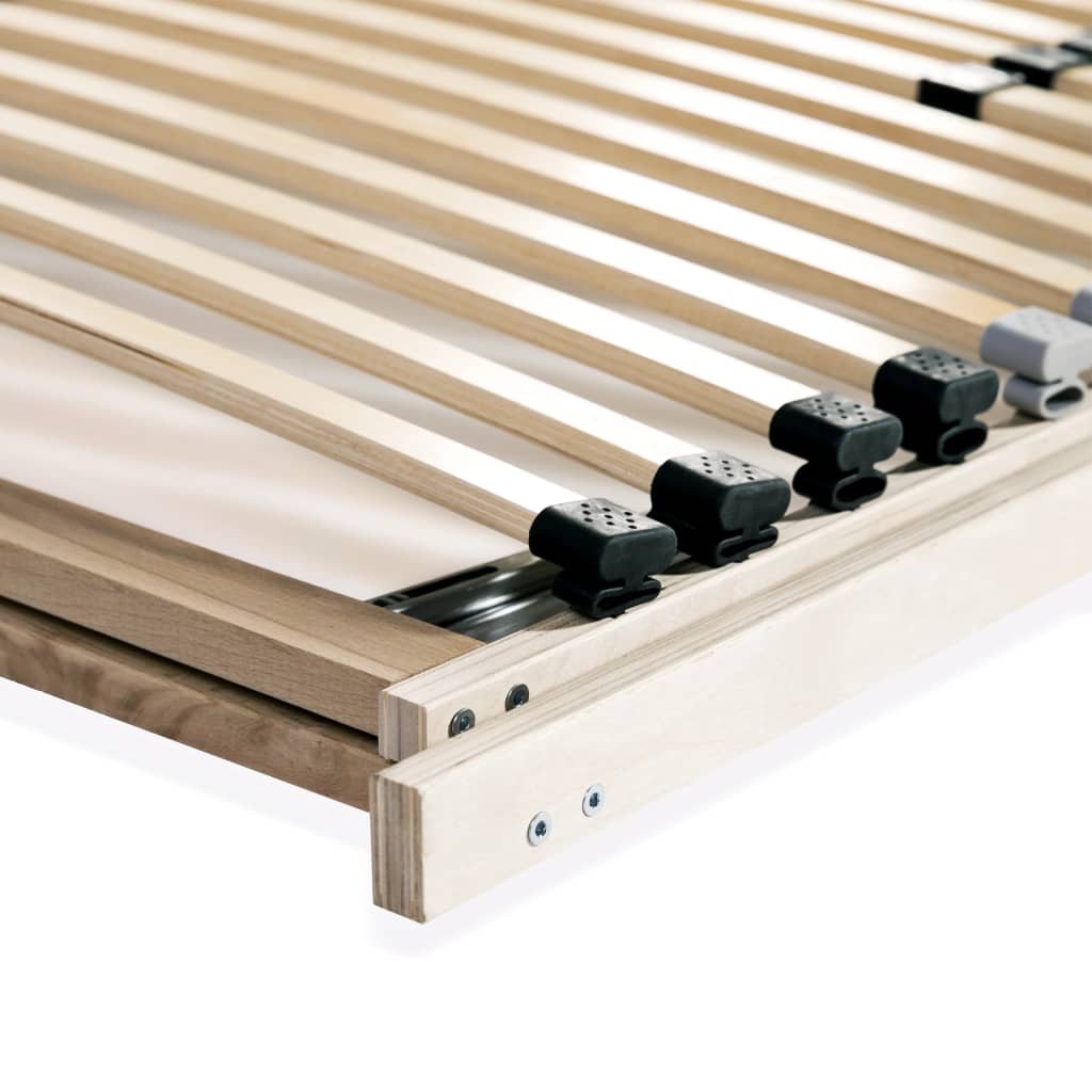 lamelbunde til seng 2 stk. 28 lameller 7 zoner 90 x 200 cm