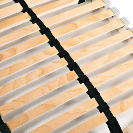 lamelbunde til seng 2 stk. 28 lameller 7 zoner 90 x 200 cm