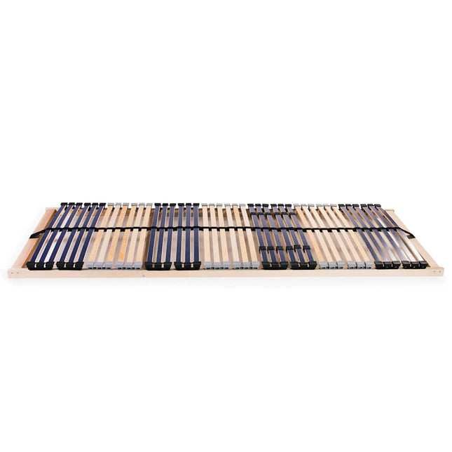 lamelbunde til seng 2 stk. 42 lameller 7 zoner 90 x 200 cm