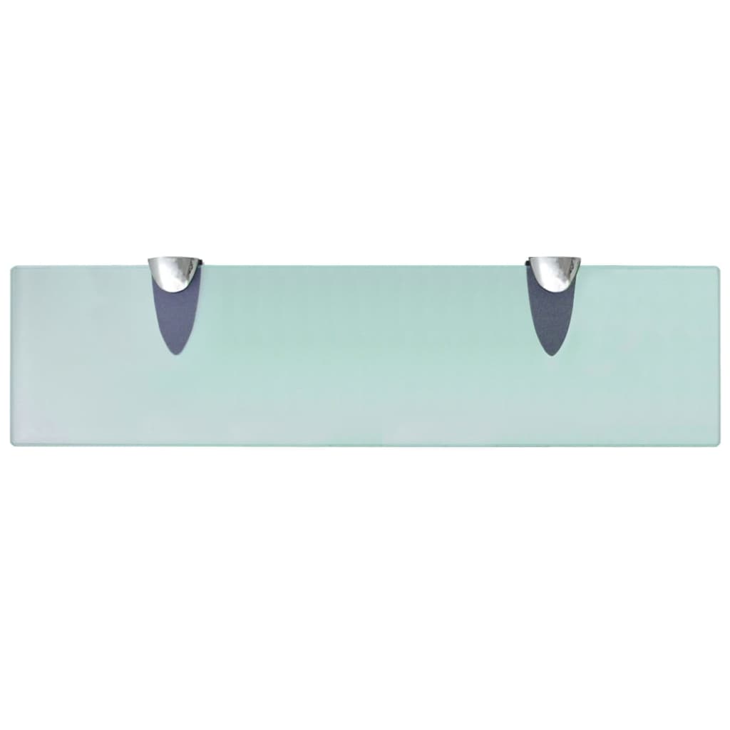svævehylder 2 stk. 40 x 10 cm 8 mm glas
