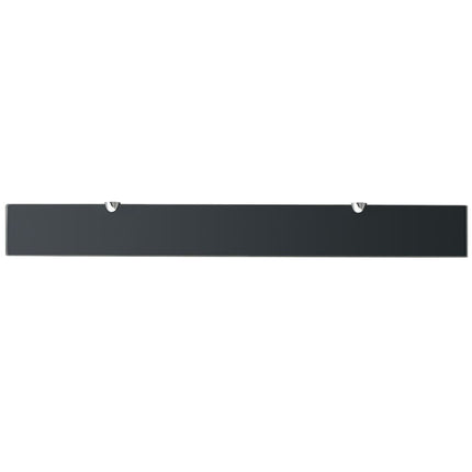 svævehylder 2 stk. 90 x 10 cm 8 mm glas