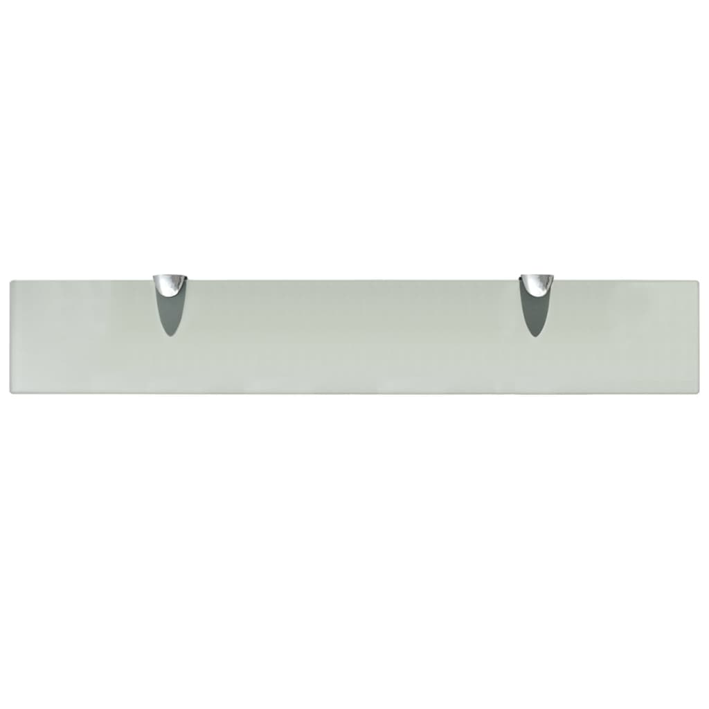 svævehylde 2 stk. 60 x 10 cm 8 mm glas