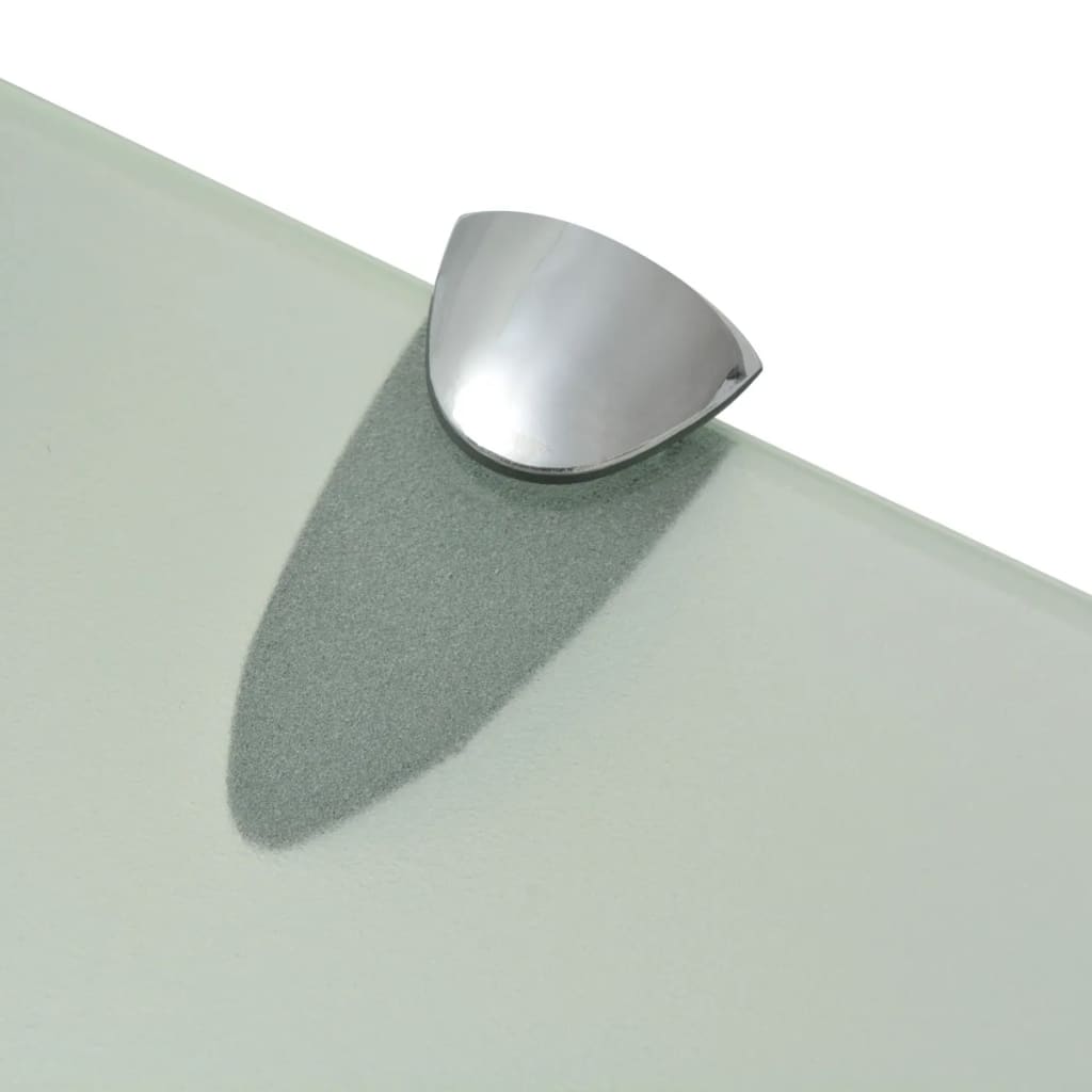 svævehylde 2 stk. 60 x 10 cm 8 mm glas