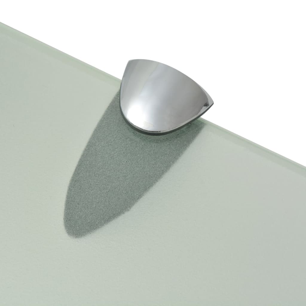 svævehylder 2 stk. 70 x 10 cm 8 mm glas