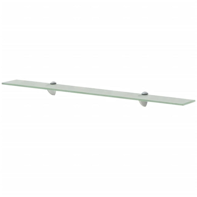 svævehylder 2 stk. 90 x 10 cm 8 mm glas