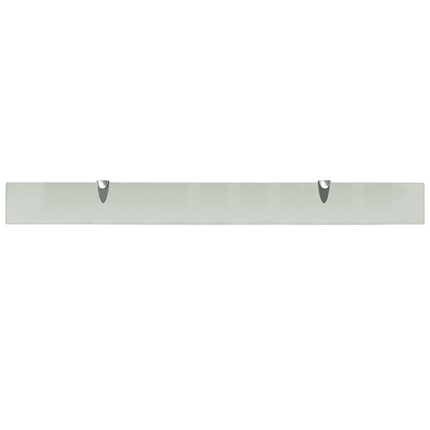 svævehylder 2 stk. 100 x 10 cm 8 mm glas