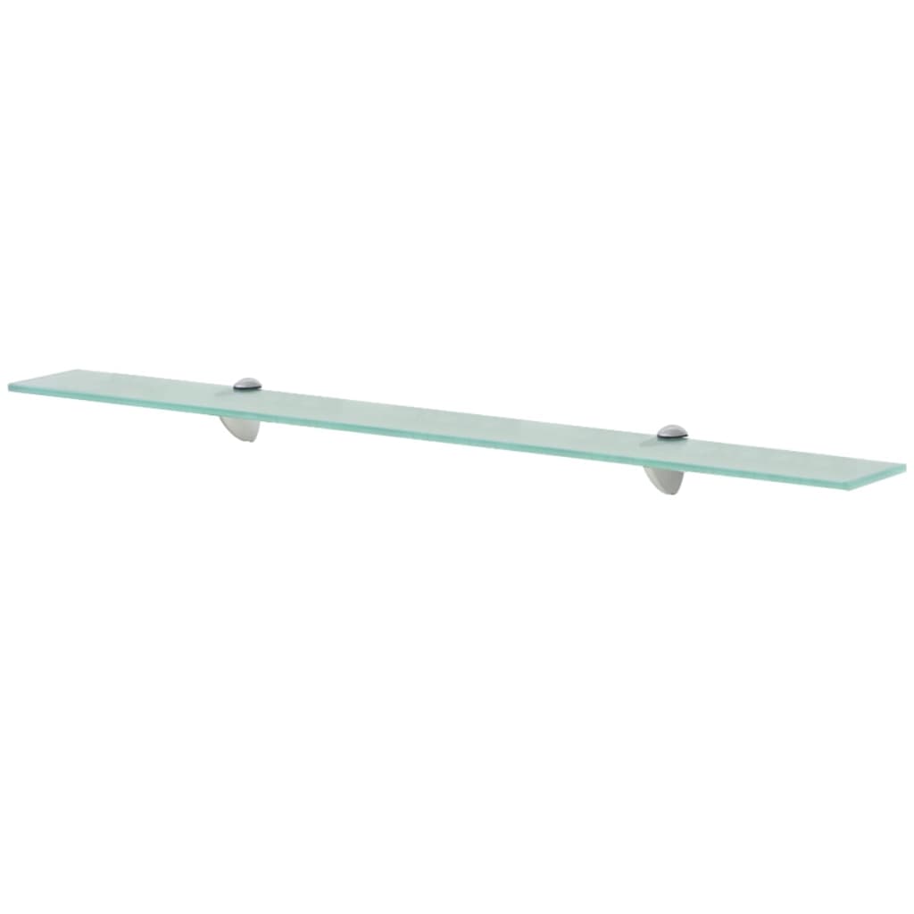 svævehylder 2 stk. 90 x 20 cm 8 mm glas