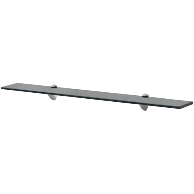 svævehylde 2 stk. 80 x 20 cm 8 mm glas