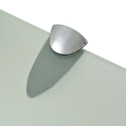 svævehylder 2 stk. 30 x 20 cm 8 mm glas