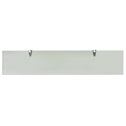 svævehylder 2 stk. 100 x 20 cm 8 mm glas