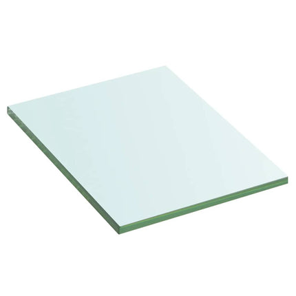 hylder 2 stk. glaspanel 20 x 15 cm klar