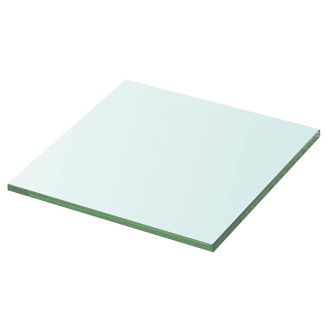 hylder 2 stk. glaspanel 30 x 25 cm klar