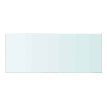 hylder 2 stk. glaspanel 50 x 20 cm klar