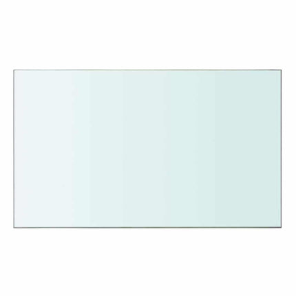 hylder 2 stk. glaspanel 50 x 30 cm klar