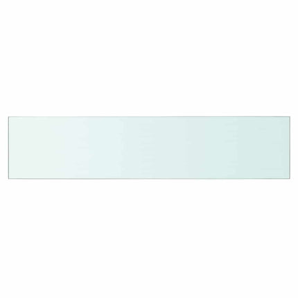 hylder 2 stk. glaspanel 60 x 12 cm klar