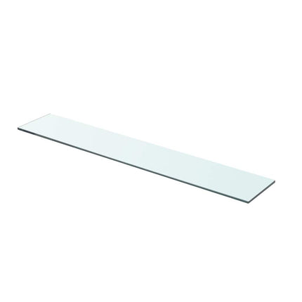 hylder 2 stk. glaspanel 70 x 12 cm klar