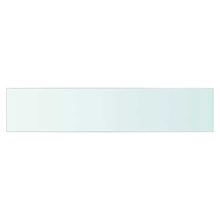 hylder 2 stk. glaspanel 70 x 15 cm klar