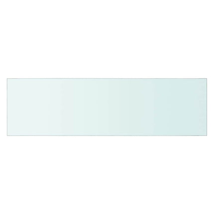 hylder 2 stk. glaspanel 70 x 20 cm klar