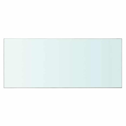 hylder 2 stk. glaspanel 70 x 30 cm klar