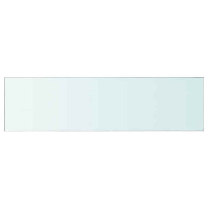 hylder 2 stk. glaspanel 110 x 30 cm klar