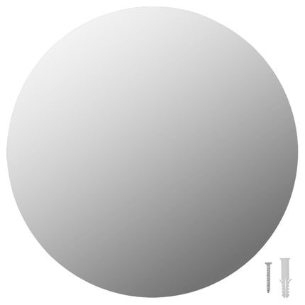 vægspejle 2 stk. 40 cm rundt glas