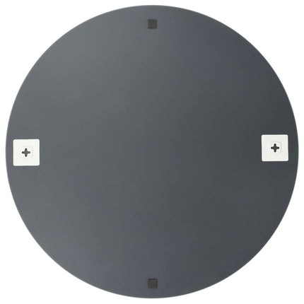 vægspejle 2 stk. 50 cm rundt glas