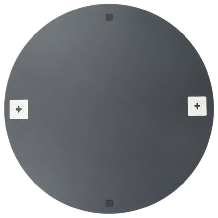 vægspejle 2 stk. 70 cm rundt glas
