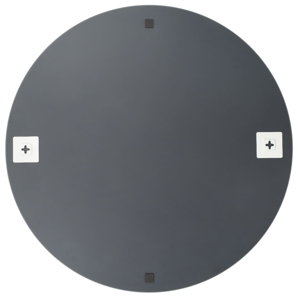 vægspejle 2 stk. 70 cm rundt glas