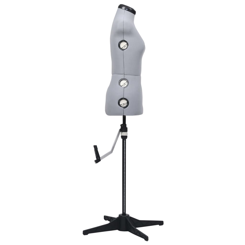 justerbar gine kvinde str. S 33-40 grå