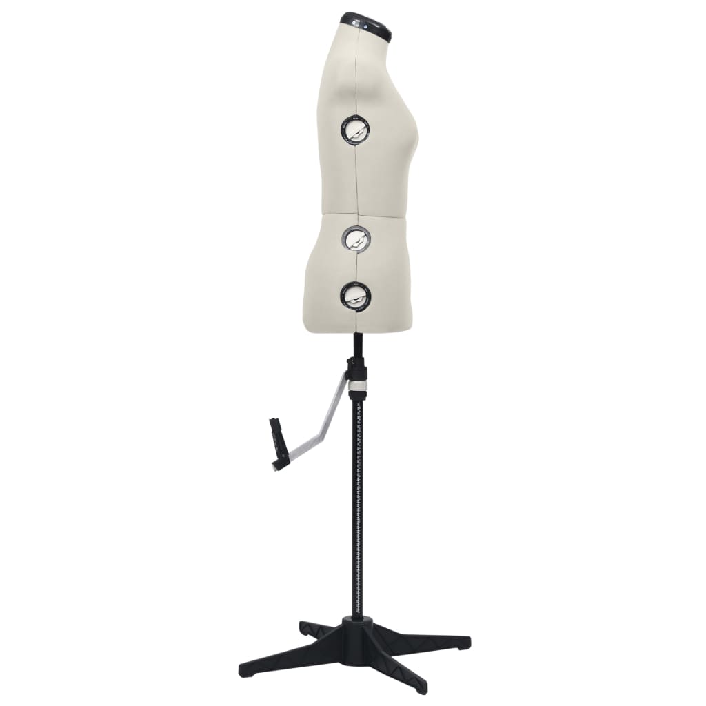 justerbar gine kvinde str. S 33-40 cremefarvet