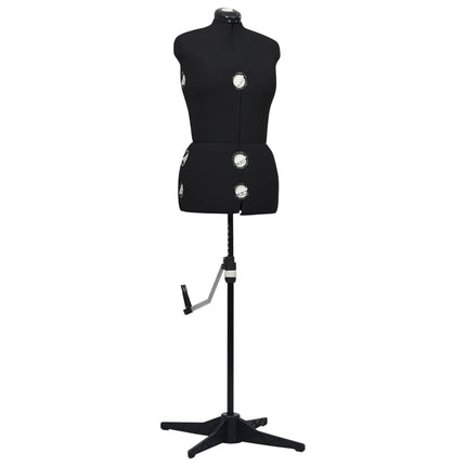 justerbar gine kvinde str. M 40-46 sort