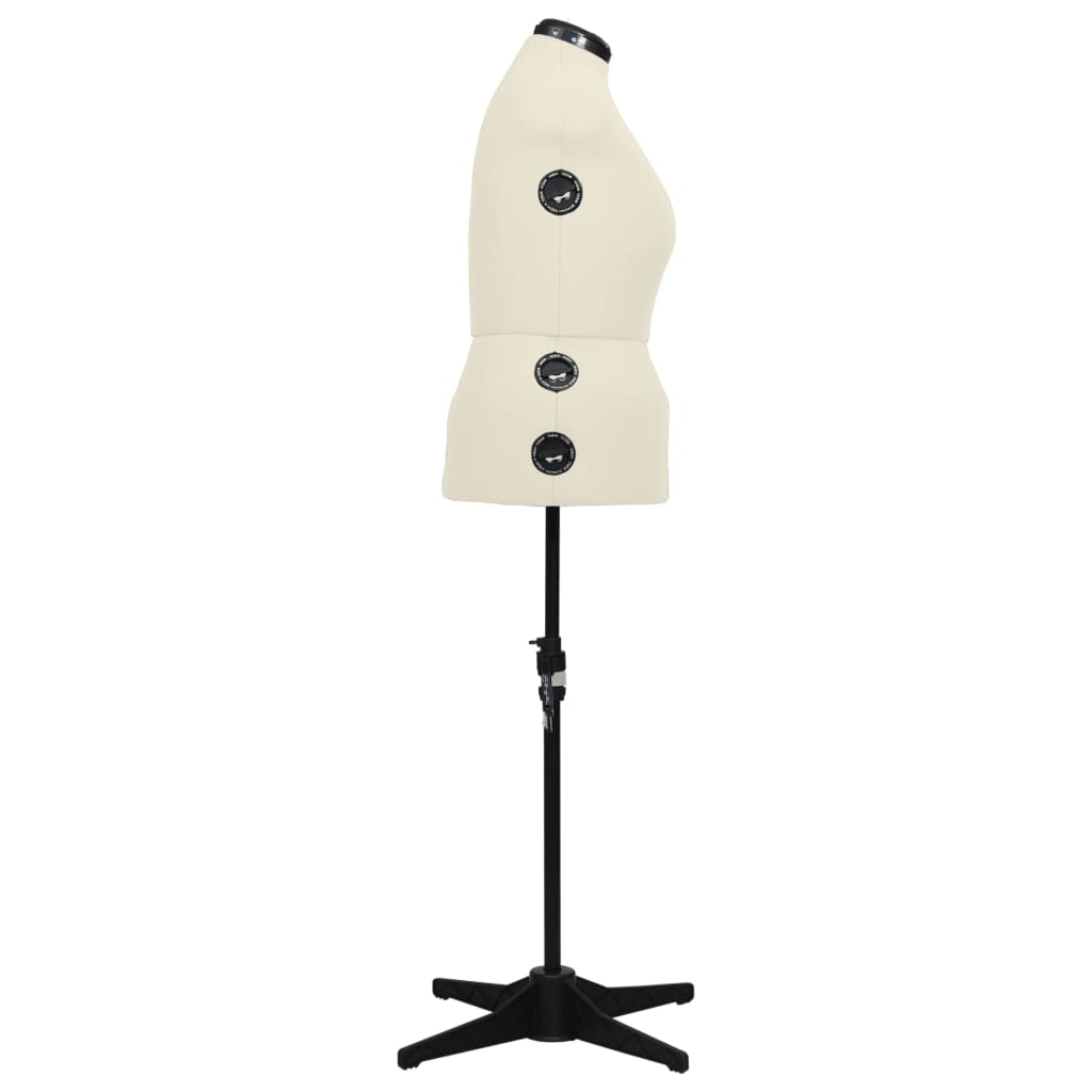 justerbar gine kvinde str. L 44-50 cremefarvet