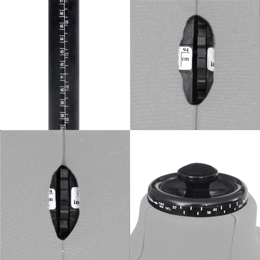 justérbar gine str. 37-45 mand grå