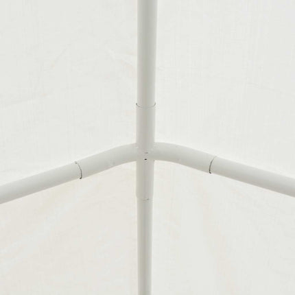 festtelt 6x16 m PE hvid