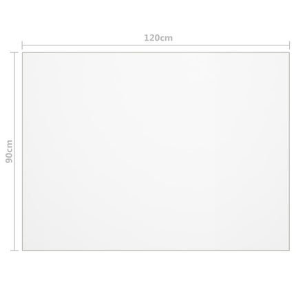 bordbeskytter 120x90 cm 1,6 mm PVC mat