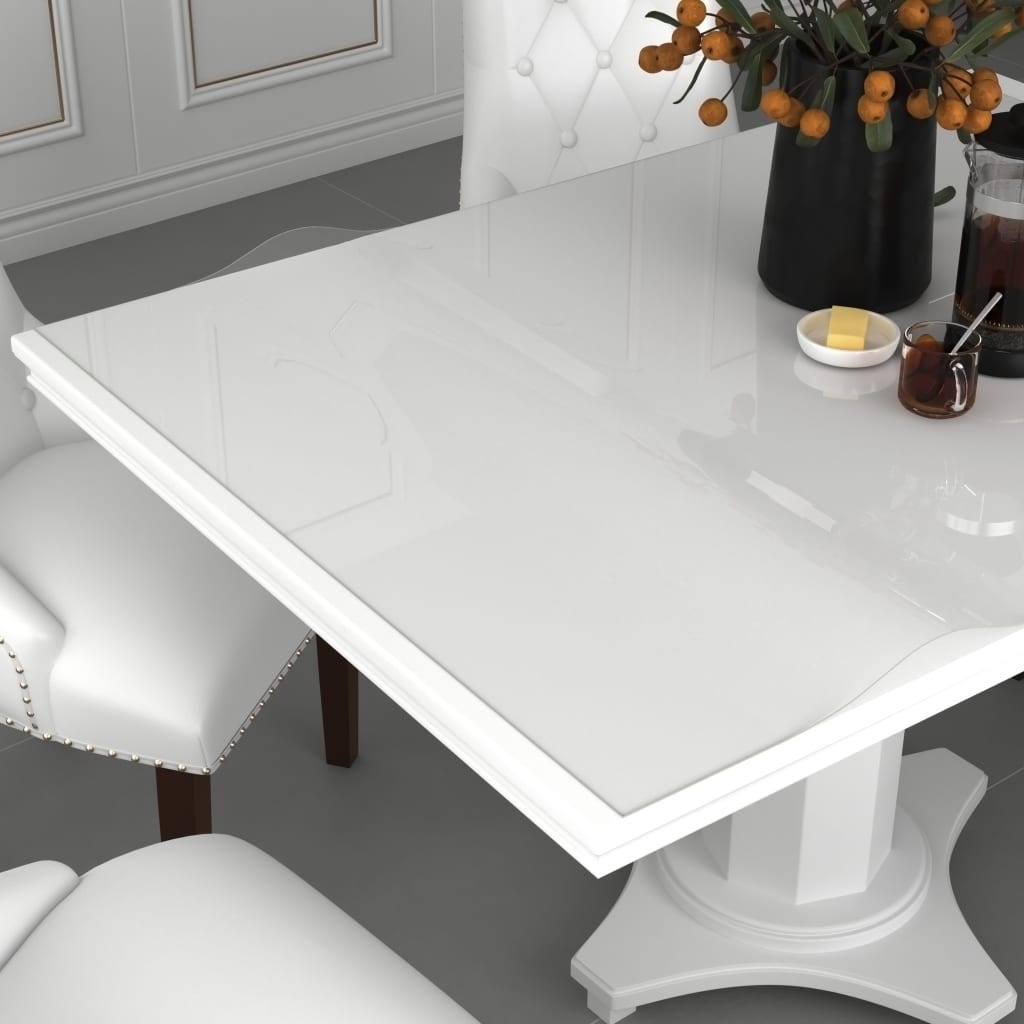 bordbeskytter 180x90 cm 1,6 mm PVC transparent