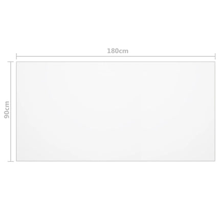 bordbeskytter 180x90 cm 1,6 mm PVC mat