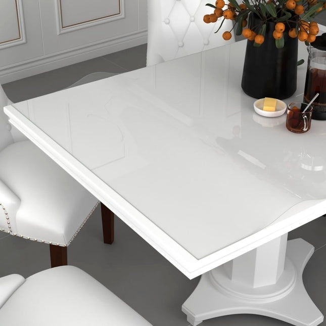 bordbeskytter 80x80 cm 1,6 mm PVC transparent