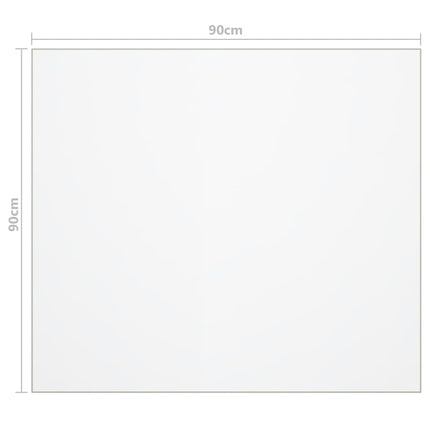 bordbeskytter 90x90 cm 1,6 mm PVC mat